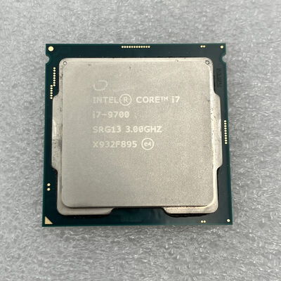【新潟店】中古  Intel Core i7 9700 (1151/3.00GHz/12M/C8/T8) 140316 