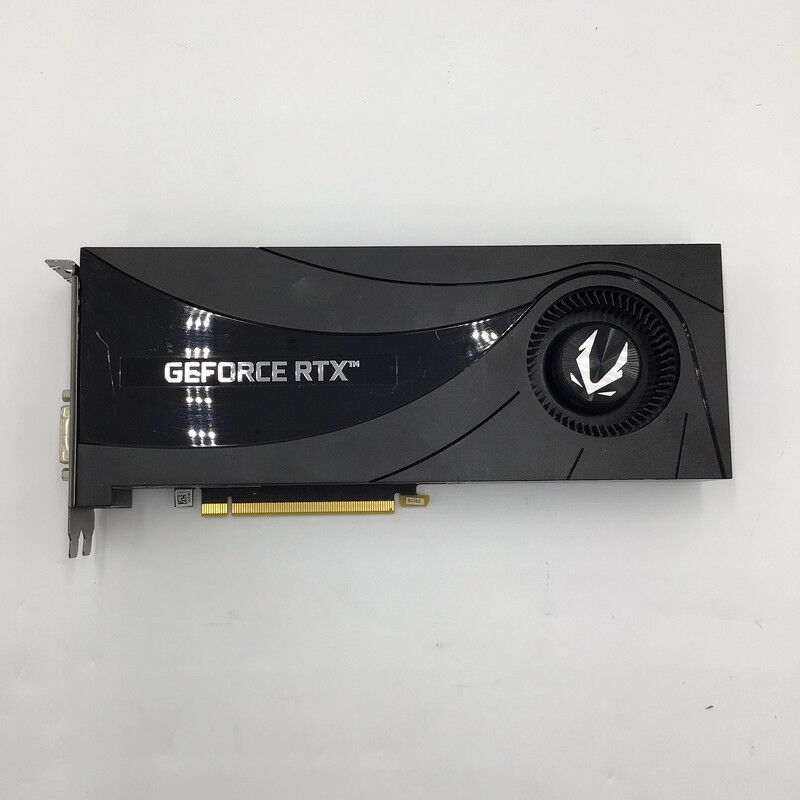 中古 ZOTAC GeForce RTX 2060 SUPER 8GB GDDR6 DVI/HDMI/DP(9288