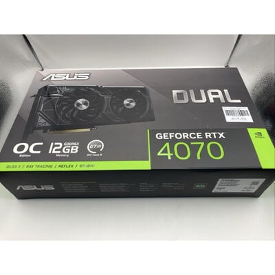 【仙台店】中古  ASUS DUAL-RTX4070-O12G (RTX4070 12GB) 157131 