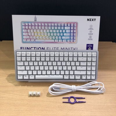 【甲府飯田店】中古  NZXT Function Elite MiniTKL WH 4720001546 