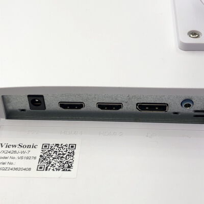 【甲府飯田店】中古  ViewSonic VX2428J-W-7 23.8インチワイドゲーミングモニタ （フルHD 1920x1080 180Hz） 4720003132 