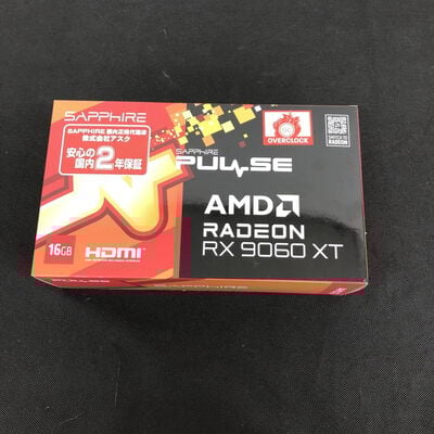 【長野稲里店】中古  SAPPHIRE PULSE Radeon RX 9060 XT GAMING OC 16GB (RX9060XT 16G) 179905 