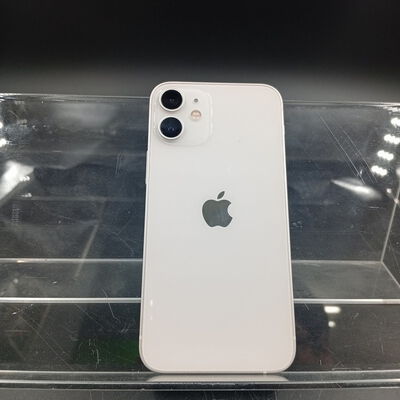 【大須店】中古  【SIMロック解除済み】【docomo】Apple iPhone12 mini 5.4インチ 64GB (ホワイト)  MGA63J/A 155604 