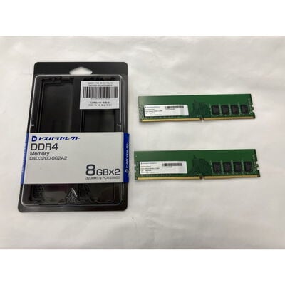 【仙台店】中古  ﾄﾞｽﾊﾟﾗｾﾚｸﾄ D4D3200-8G2A2(DDR4 PC4-25600 8GBx2) 3240011759 