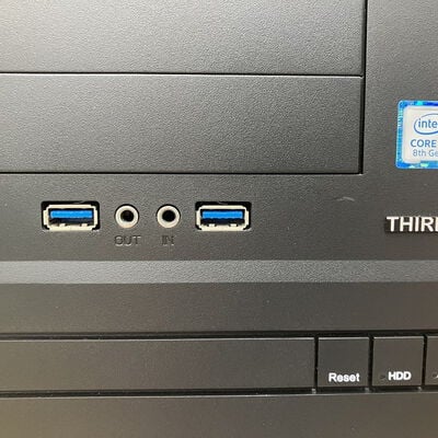 【熊本浜線店】中古  THIRDWAVE Monarch EA(Intel Core i7 8700/32GB/SSD512GB/なし/オンボード/W11H64 MAR) 180671 