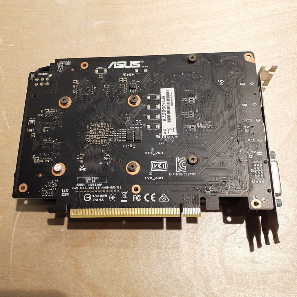 中古 ASUS PH-GTX1650-4GD6（GTX1650 4GB） 3480041004 （374977