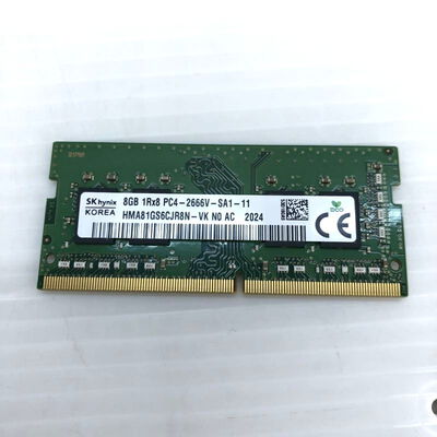 【徳島住吉店】中古  PC4-21300 8GB ノート用(DDR4-2666) 150695 
