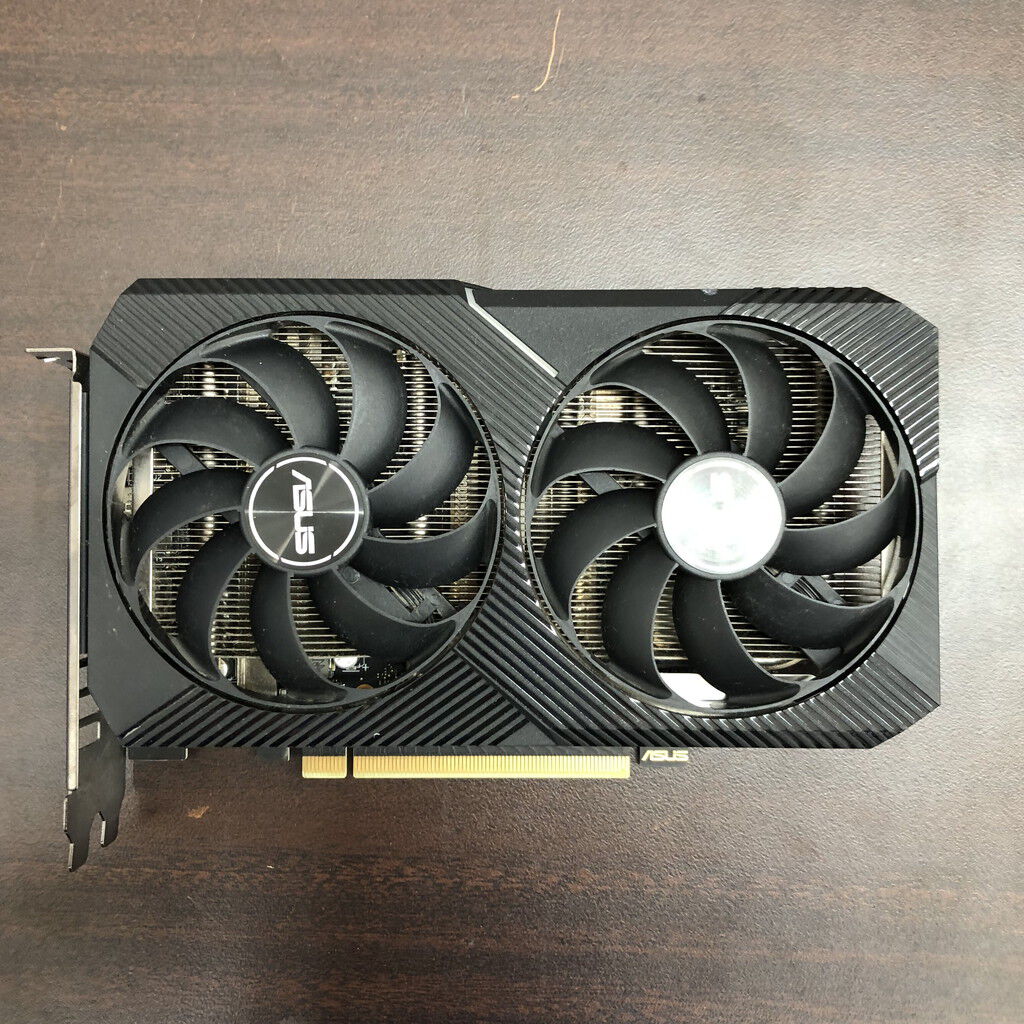 中古 ASUS DUAL-RTX3060TI-O8G (RTX3060Ti 8GB) 144185 （342380
