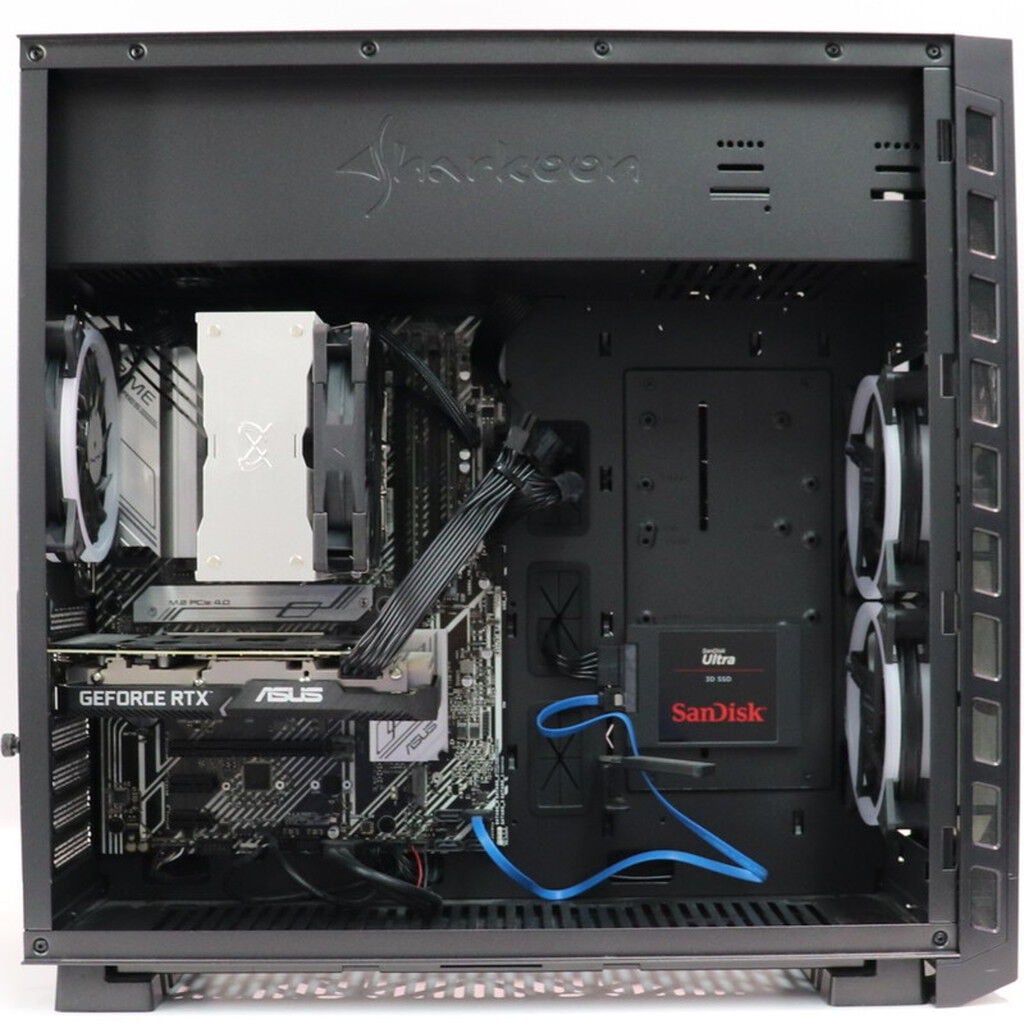 中古 自作PC(i7 11700/32GB/SSD512GB+1TB/なし/RTX3060Ti 8GB