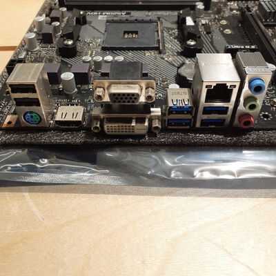 【鹿児島店】中古  ASRock A520M-HDV (A520 AM4 mATX DDR4) 143667 