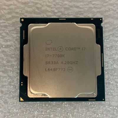 【京都店】中古  INTEL Core i7-7700K (1151/4.20GHz/8M/C4/T8) 133190 