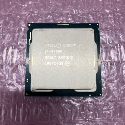【町田店】中古  INTEL Core i7 9700K (1151/3.60GHz/12M/C8/T8) 138481 