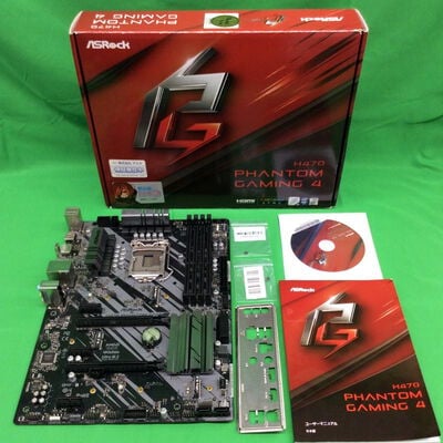 【川崎店】中古  ASRock H470 Phantom Gaming 4 (H470 1200 ATX DDR4) 142778 