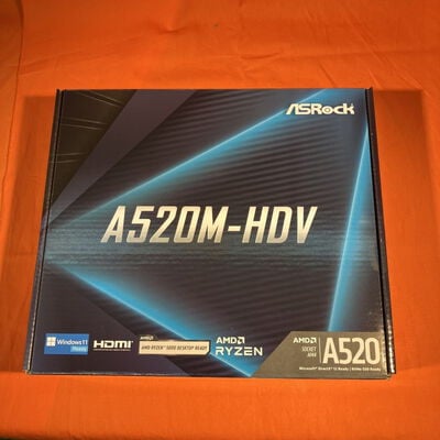 【なんば店】中古  ASRock A520M-HDV (A520 AM4 mATX DDR4) 143667 