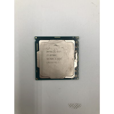 【水戸赤塚店】中古  INTEL Core i7 8700K (1151/3.70GHz/12M/C6/T12) 136197 