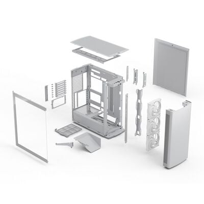 Fractal Design  Define One Light TG Clear Tint FD-C-DEFOA-03 (E-ATX ガラスパネル ライト) 