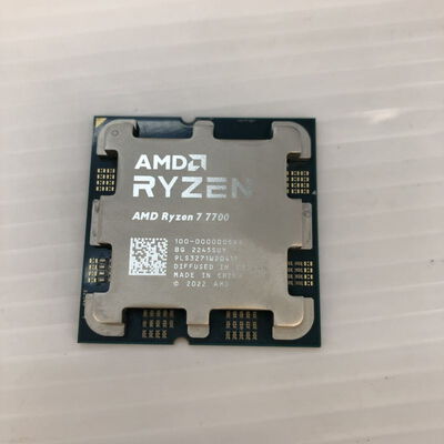 【徳島住吉店】中古  AMD Ryzen 7 7700 (AM5/3.8GHz/40M/C8/T16/65W) 154483 