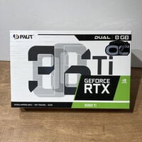 中古  Palit RTX3060Ti Dual NE6306T019P2-190AD (RTX3060Ti 8GB) 144198 