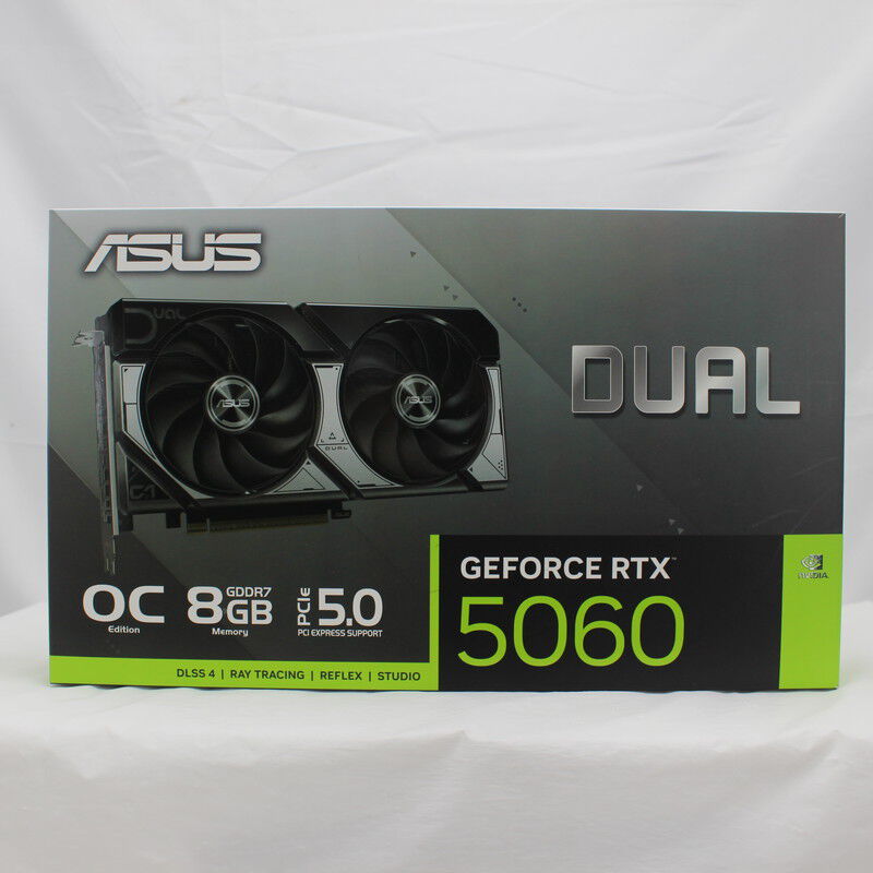 中古 ASUS DUAL-RTX5060-O8G (RTX5060 8G) 179544 （370702