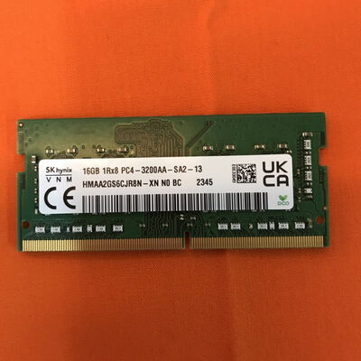 【なんば店】中古  DDR4 PC4-25600 16GB SODIMM ノート用 148254 