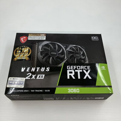 【秋葉原本店】中古  MSI GeForce RTX 3060 VENTUS 2X XS 12G(RTX3060 12G) 175510 