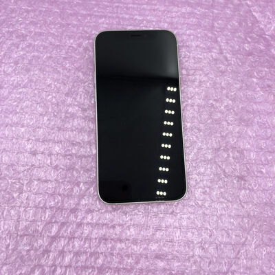 【福井日之出店】中古  【docomo】Apple iPhone12 mini 5.4インチ 128GB (ホワイト)  MGDM3J/A 144021 