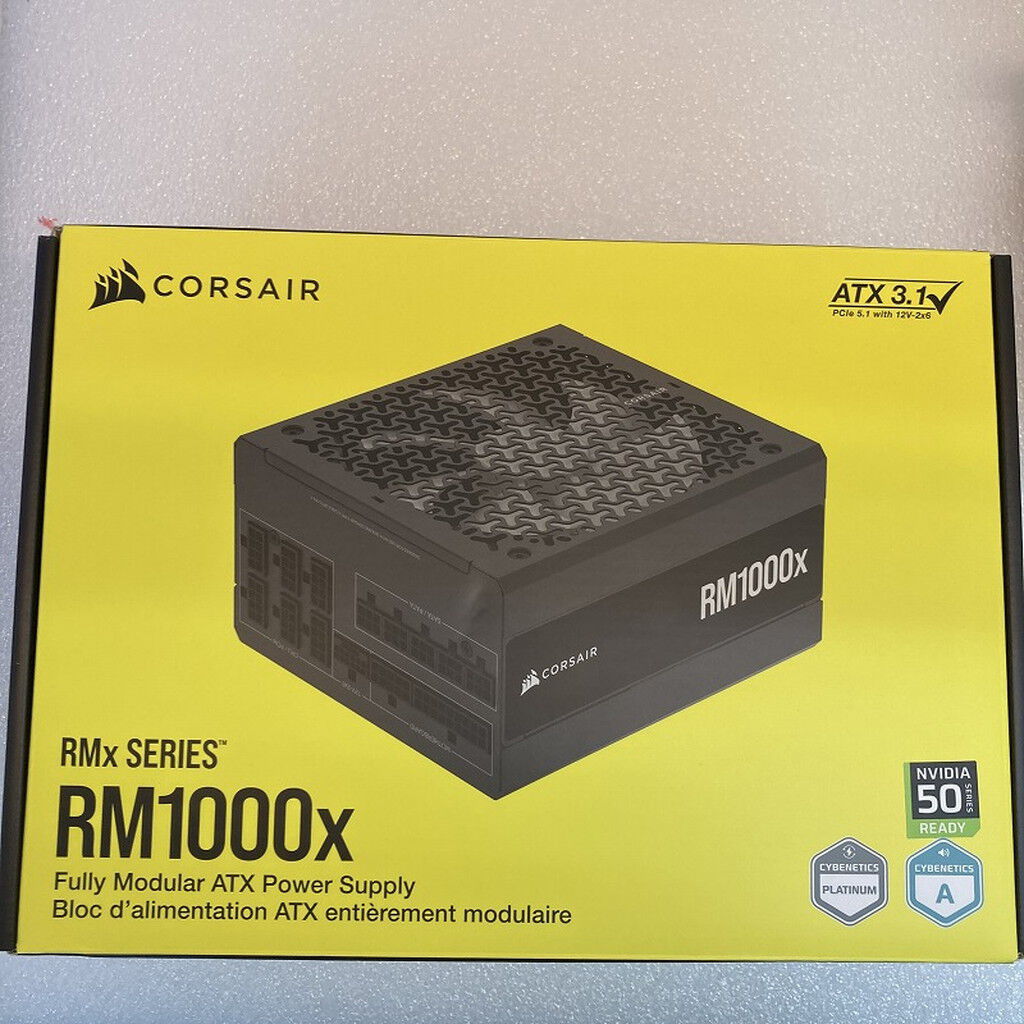 中古 CORSAIR CP-9020271-JP(RM1000x 2024 ATX3.1 CyG P) 3180006505