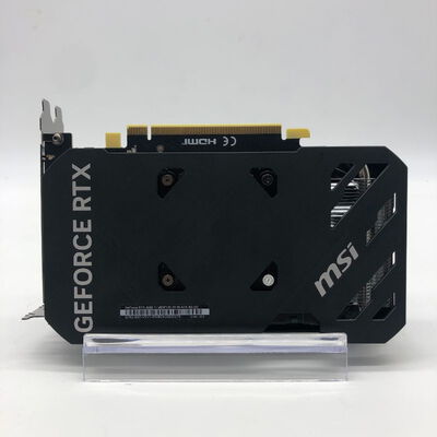 【郡山安積店】中古  MSI GeForce RTX 4060 Ti VENTUS 2X BLACK 8G OC (RTX4060Ti 8GB) 4640003148 