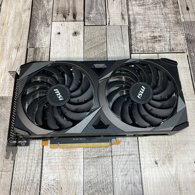 【広島店】中古  MSI GeForce RTX 3060 VENTUS 2X 12G OC（RTX3060 12GB） 3480034682 