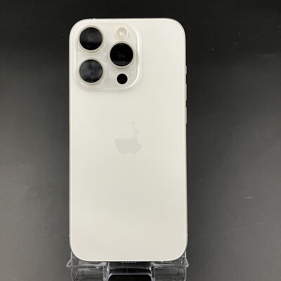 【大須店】中古  【国内版SIMフリー】Apple iPhone15 Pro 6.1インチ 256GB ホワイトチタニウム MTUD3J/A 161222 