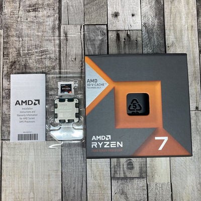 【広島店】中古  AMD Ryzen 7 7800X3D (AM5/4.2/104M/C8/T16/120W) 157139 