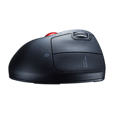 サンワサプライ  MA-BTTB179BK Bluetoothエルゴトラックボール（チルトホイール・マルチペアリング） 