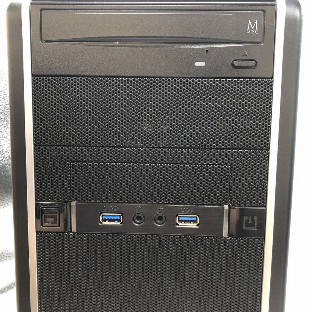 中古 TSUKUMO G-GEAR(Intel Core i7 9700/16GB/SSD500GB/DVD