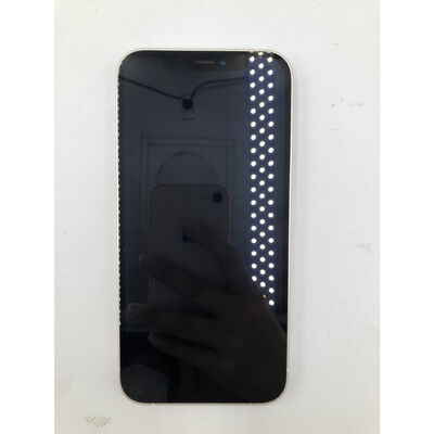 【水戸赤塚店】中古  【SIMロック解除済み】【SoftBank】Apple iPhone12 6.1インチ 128GB (ホワイト) MGHV3J/A 155558 