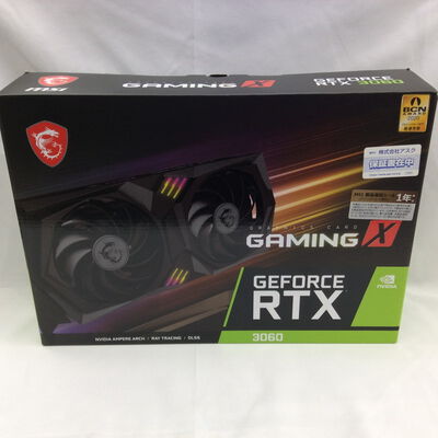 【浜松店】中古  MSI GeForce RTX 3060 GAMING X 12G (RTX3060 12GB) 144776 
