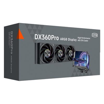 CPS  DX360Pro ARGB Display Black DX360PRO-ARGB-BK (360mm ARGB ブラック) 