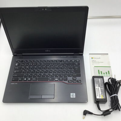 【白山FM松任店】中古  FUJITSU LIFEBOOK U7410 (INTEL Core i5 10310U 1.7GHz/16GB/SSD256GB/-/オンボード/14/1366x768/Wi-Fi/WEBCAM/W11H64/Microsoft Office Home and Business 2024付) 180536 