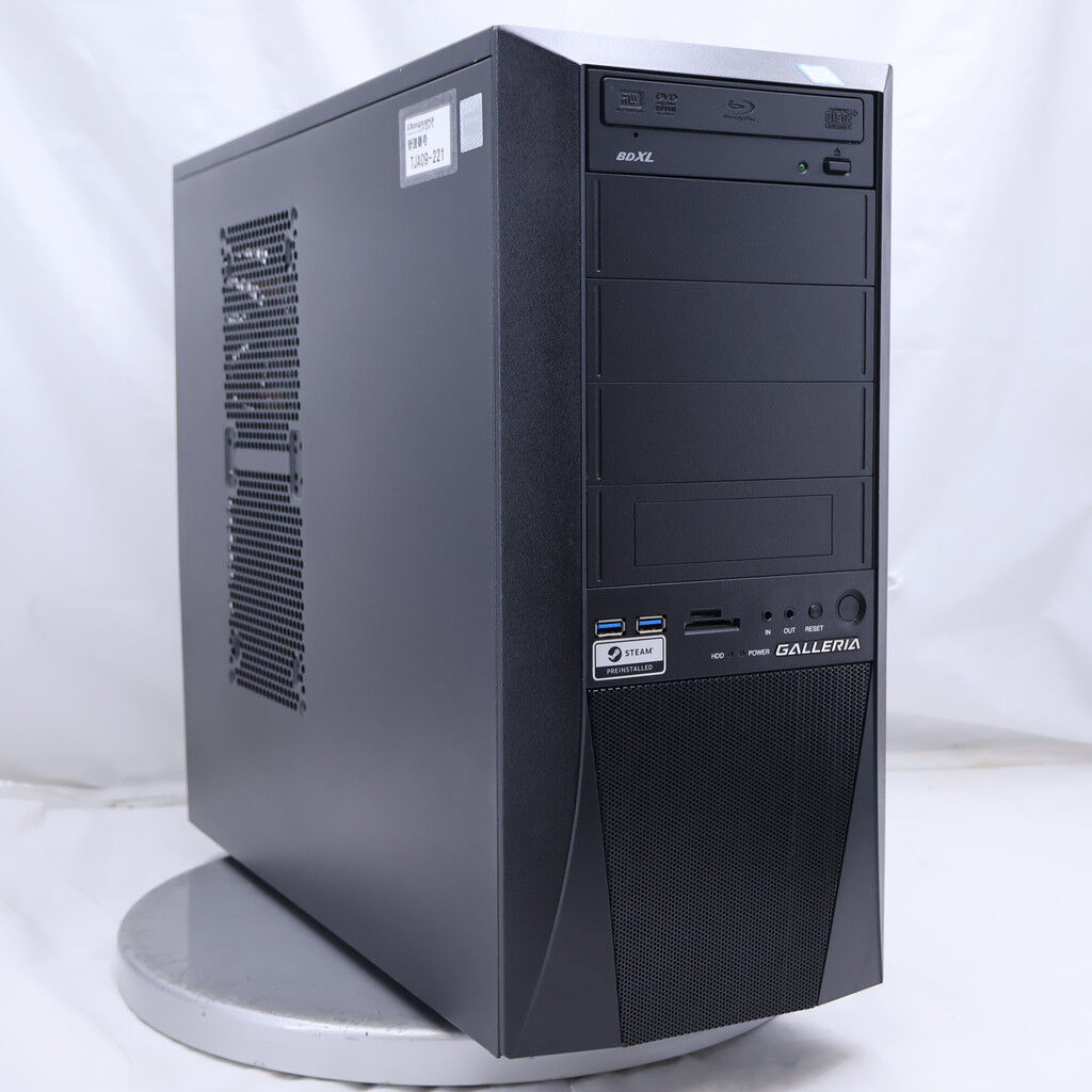 Windowsデスクトップ ww2015 GALLERIA i7 9700K 16GB 512GB 3TB 中古 THIRDWAVE GALLERIA KT(Intel Core i7 9700K/16GB DDR4 (PC4