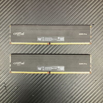 【富士青葉店】中古  crucial CP32G56C46U5.M16D1 (DDR5 PC5-44800 32GB 2枚組) 5070001773 