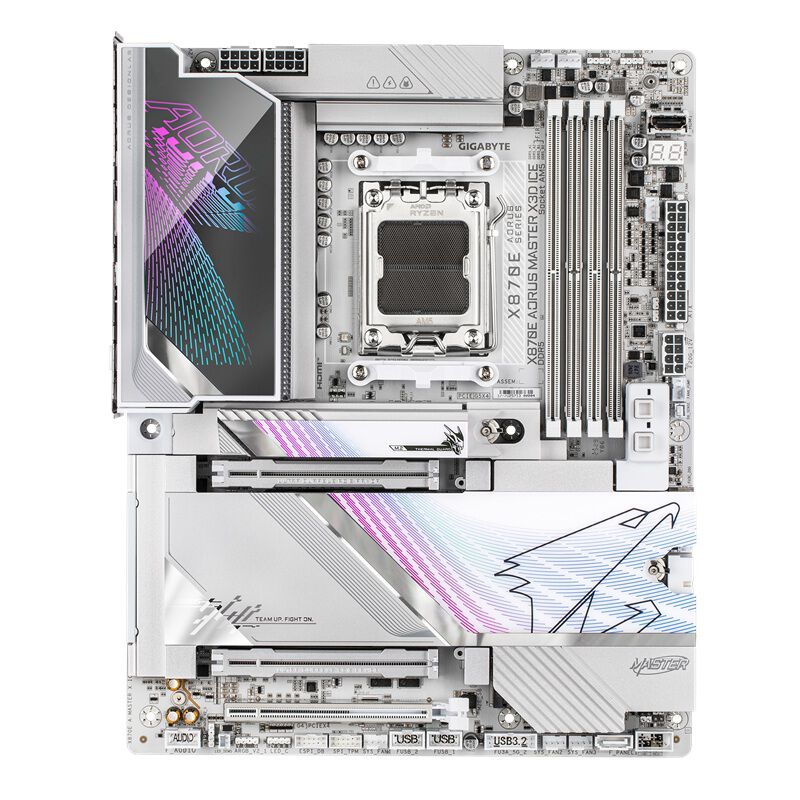 GIGABYTE X870E AORUS MASTER X3D ICE (X870E AM5 ATX) ｜ パソコン