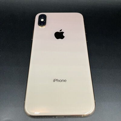 【熊本浜線店】中古  【SIMロック解除済み】【au】 Apple iPhoneXS 64GB (ゴールド) MTAY2J/A 155282 