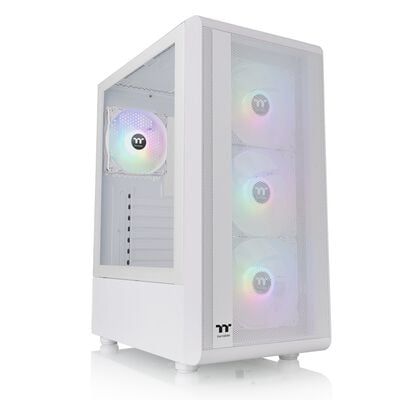 Thermaltake  S200 TG ARGB Plus Snow Edition CA-1X2-00M6WN-01 (ATX ガラス ホワイト) 