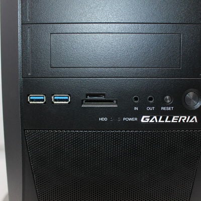 【通販センター】中古  THIRDWAVE GALLERIA KT(Intel Core i7 9700K/16GB DDR4 (PC4)/SSD512GB/DVDマルチ/NVIDIA GeForce RTX 2070 8GB/W11H64 MAR) 196587 