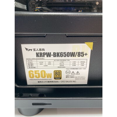 【水戸赤塚店】中古  自作PC(i9 11900/32GB/SSD512GB/HDD4TB) 4680001898 