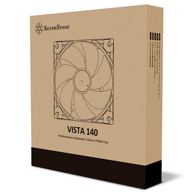SilverStone  VISTA 140 SST-VS140B (140mm ブラック) 