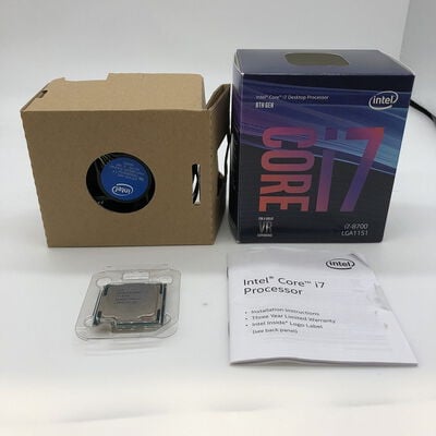 【宇都宮鶴田店】中古  INTEL Core i7 8700 (1151/3.20GHz/12M/C6/T12) 136198 