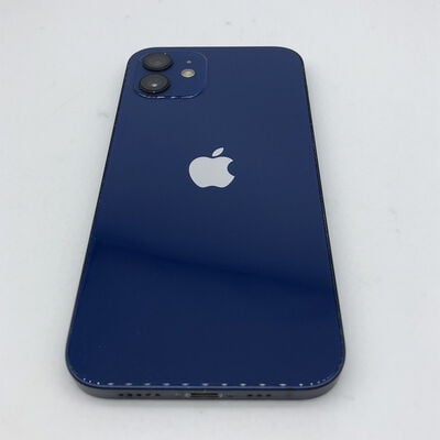 【宇都宮鶴田店】中古  【SIMロック解除済み】【au】Apple iPhone12 6.1インチ 128GB (ブルー) MGHX3J/A 155545 