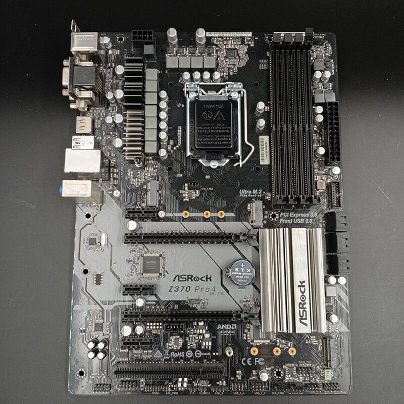 【中古】マザーボード AsRock z370 PRO4 中古 ASRock Z370 Pro4 (Z370 1151 ATX DDR4) 136208