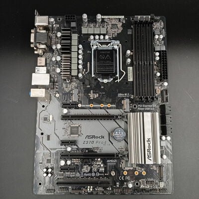 【大須店】中古  ASRock Z370 Pro4 (Z370 1151 ATX DDR4) 136208 
