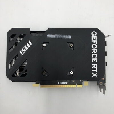 【福井日之出店】中古  MSI GeForce RTX 4060 Ti VENTUS 2X BLACK 8G OC (RTX4060Ti 8GB) 158559 